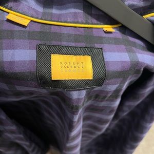 Mens Robert Talbott sportshirt, size medium